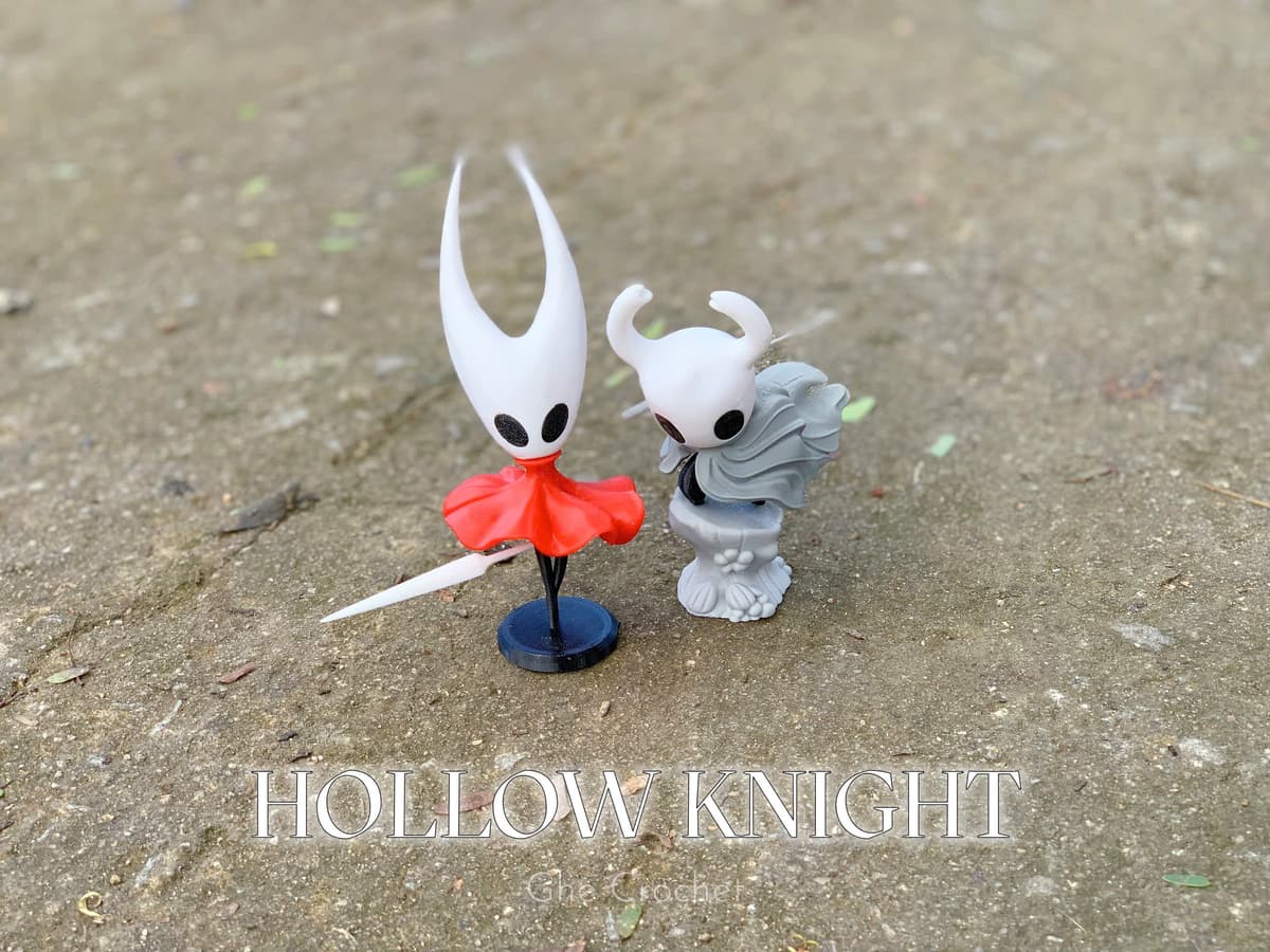 Mô hình Hollow knight in 3d ( 1 đôi )