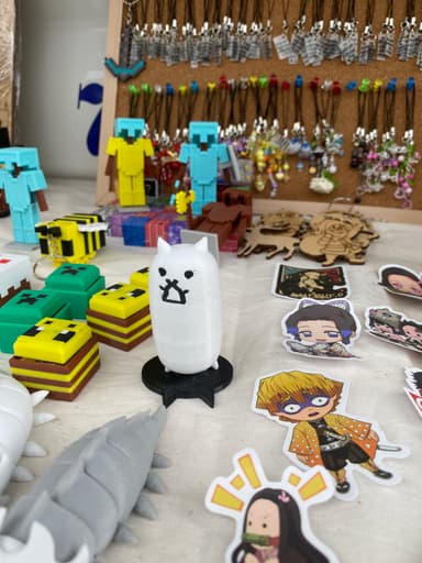 Mô hình tank cat game battle cat 2