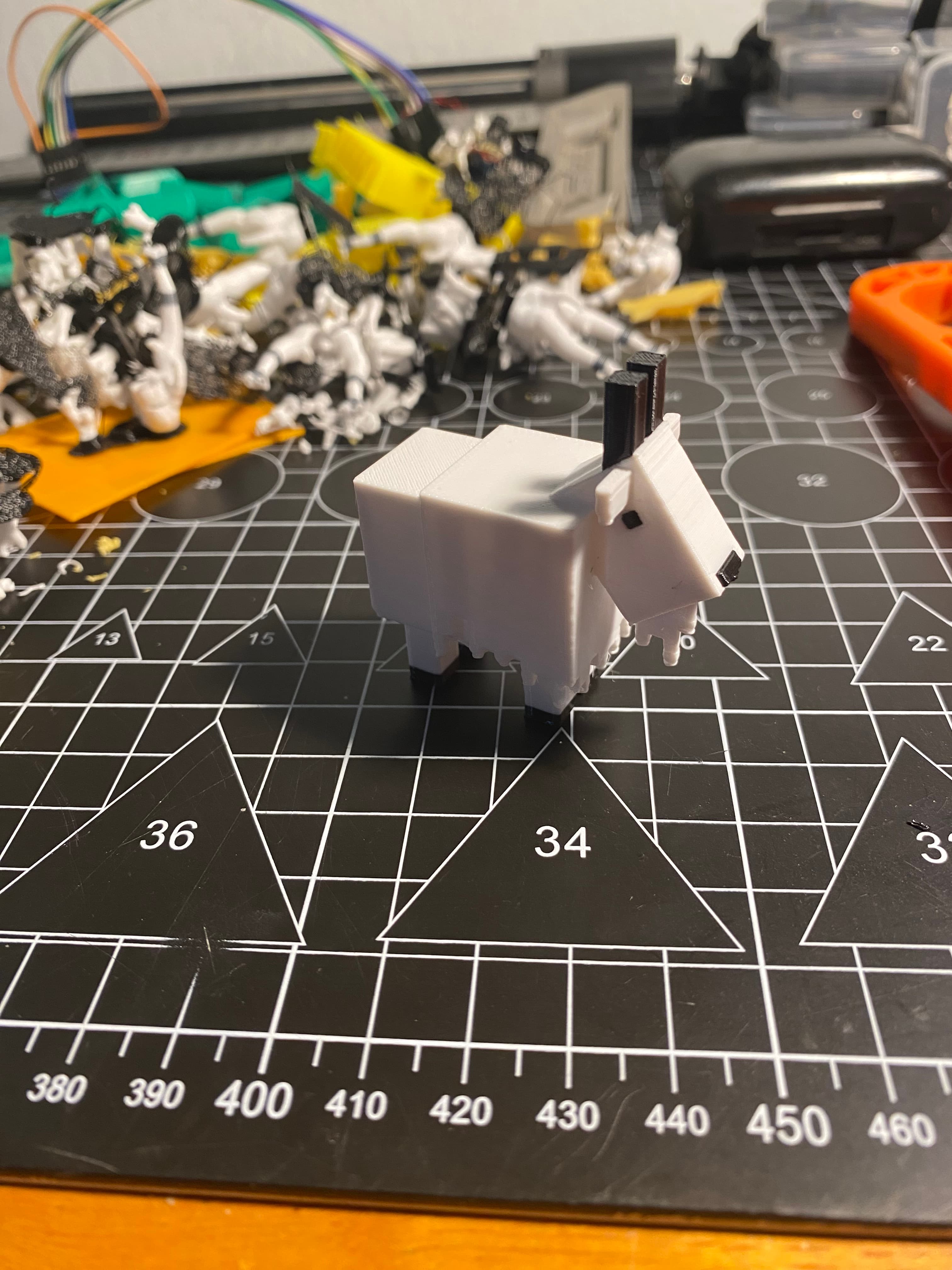 Mô hình Goat ( con dê) minecraft