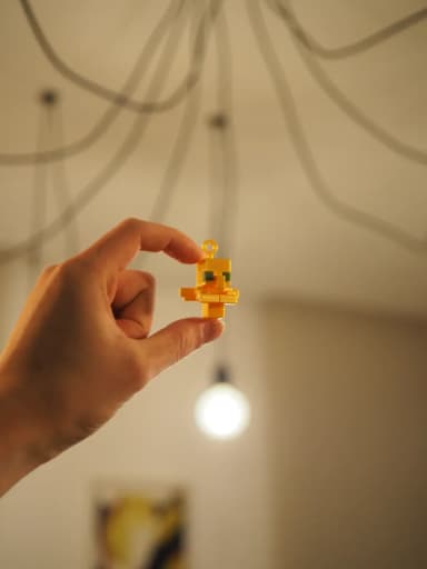 Minecraft Totem Of Undying Keychain 4