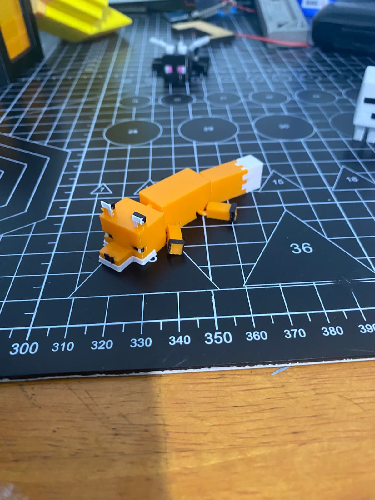 Mô hình cáo minecraft