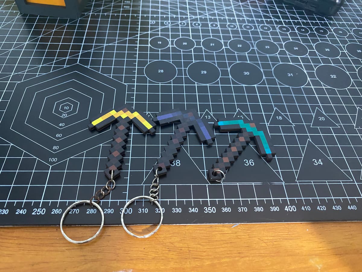 Pickaxe vàng, kc, nether minecraft