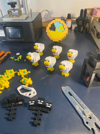 Móc khoá totem minecraft 2