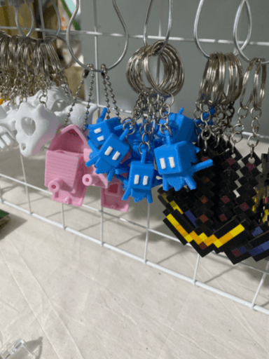Móc khoá Alay minecraft 2