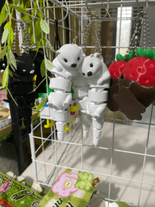 Móc khoá con chồn Size to