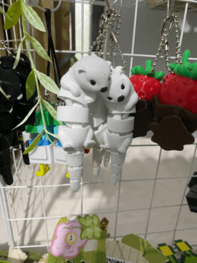 Móc khoá con chồn Size to — ảnh 2