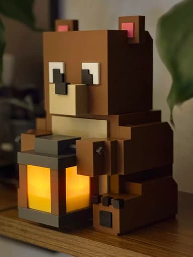 Gấu Nâu Minecraft 4