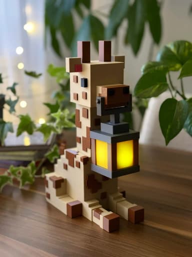 Đèn Hươu Cao Cổ Minecraft 4