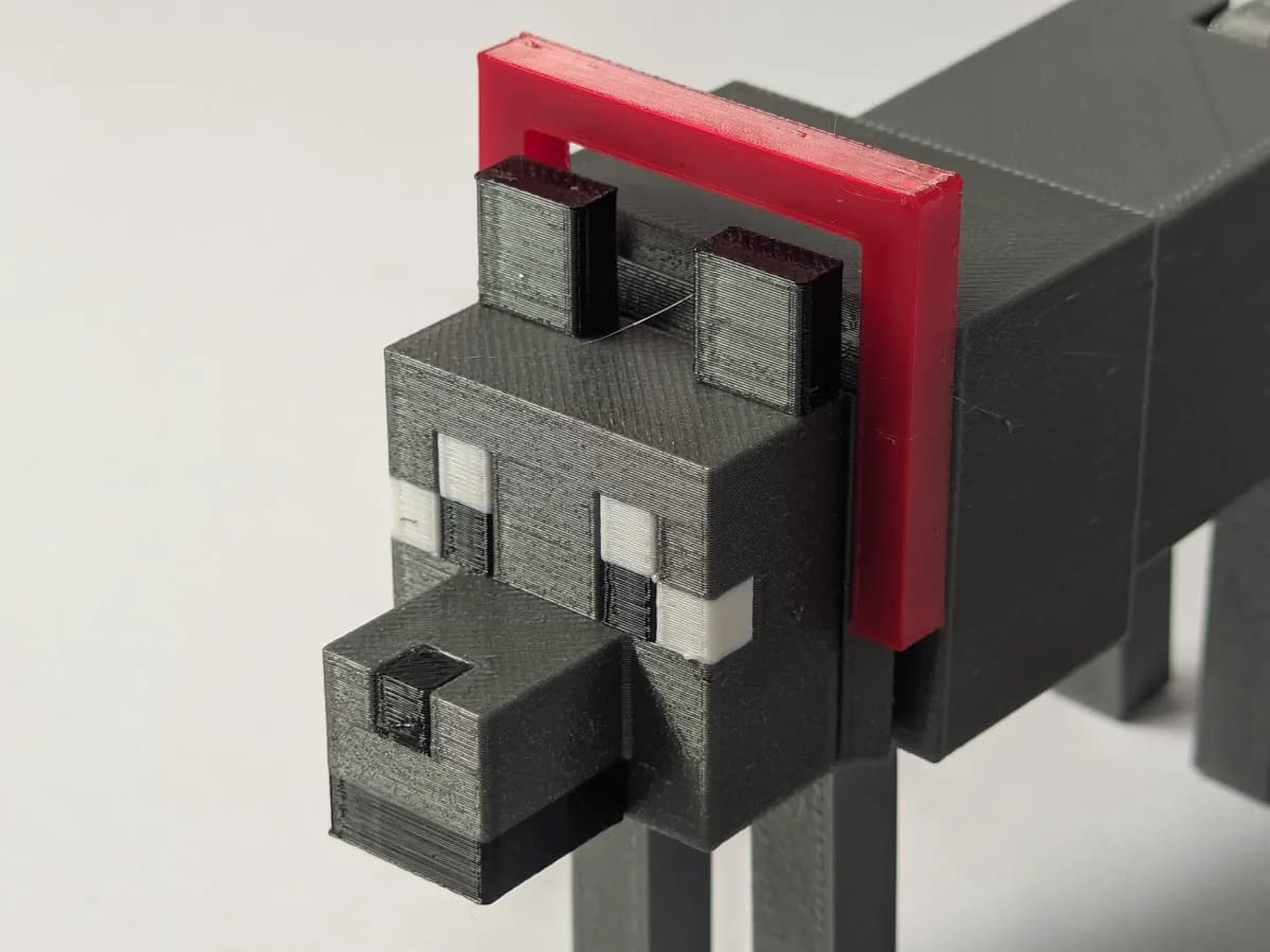 Chó Minecraft - Articulated Minecraft Dog/Wolf