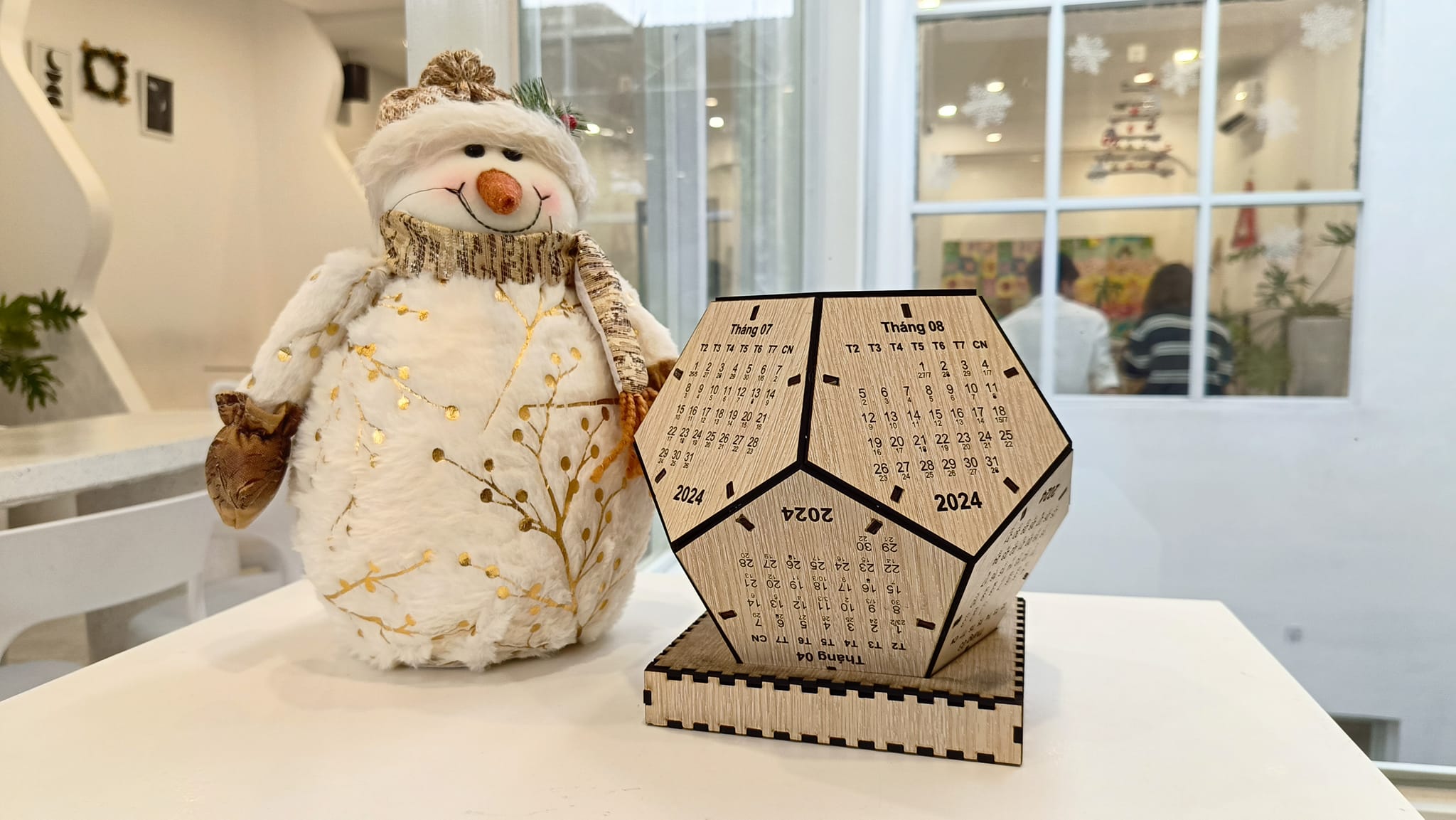 Sản phẩm gỗ thủ công và in 3D